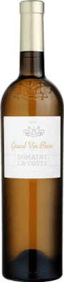 42,95 € Envio grátis | Vinho branco Château La Coste Grand Vin Méditerranée Blanc Crianza Provença França Chardonnay, Vermentino Garrafa 75 cl