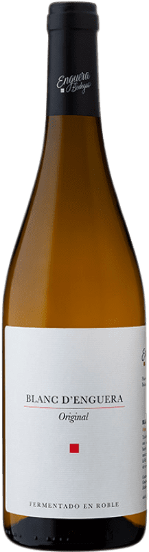 10,95 € Envío gratis | Vino blanco Enguera Blanc Crianza D.O. Valencia Comunidad Valenciana España Viognier, Chardonnay, Sauvignon Blanca, Verdil Botella 75 cl