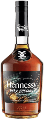 54,95 € Envio grátis | Cognac Conhaque Hennessy V.S. Les Twins A.O.C. Cognac França Garrafa 70 cl