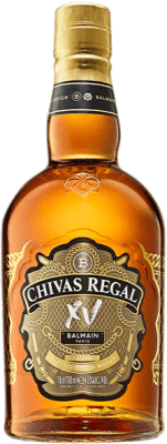 64,95 € Free Shipping | Whisky Blended Chivas Regal XV Balmain Limited Edition Scotland United Kingdom Bottle 70 cl