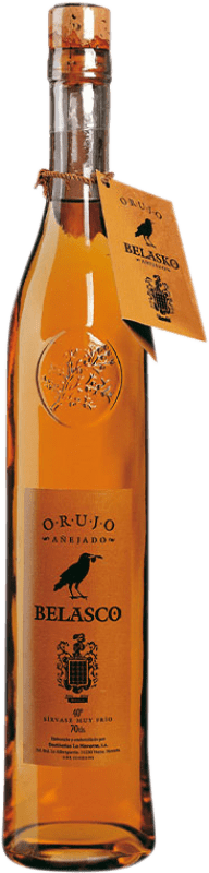 16,95 € Envío gratis | Orujo Aguardiente La Navarra Belasco Añejo España Botella 70 cl