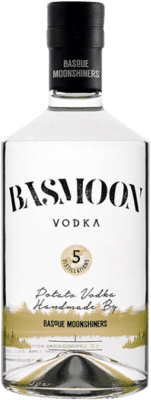 45,95 € Free Shipping | Vodka Basque Moonshiners Basmoon Spain Bottle 70 cl
