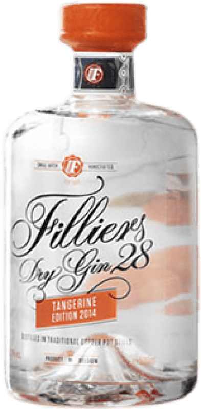 33,95 € Envoi gratuit | Gin Filliers 28 Tangerine Dry Gin Belgique Bouteille 70 cl