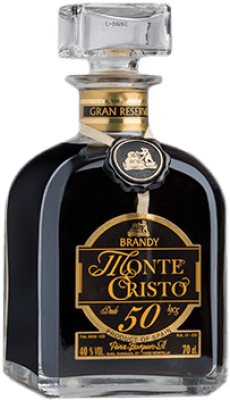 226,95 € 免费送货 | 白兰地 Pérez Barquero Monte Cristo D.O. Montilla-Moriles 安达卢西亚 西班牙 50 岁 瓶子 70 cl