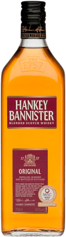 18,95 € 免费送货 | 威士忌混合 Hankey Bannister Scotch 苏格兰 英国 瓶子 70 cl