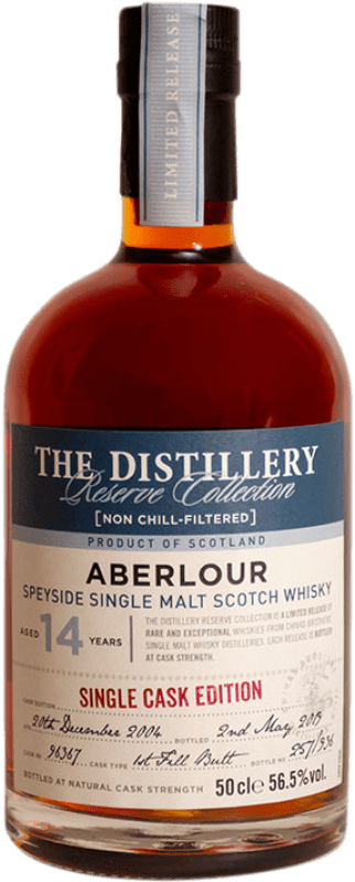 152,95 € Free Shipping | Whisky Single Malt Aberlour Single Cask Edition Scotland United Kingdom 14 Years Medium Bottle 50 cl