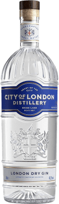 16,95 € 免费送货 | 金酒 Gin City of London Authentic 英国 70 cl