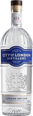 19,95 € Envio grátis | Gin City of London Authentic Reino Unido Garrafa 70 cl