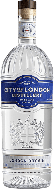 19,95 € Kostenloser Versand | Gin City of London Authentic Großbritannien Flasche 70 cl