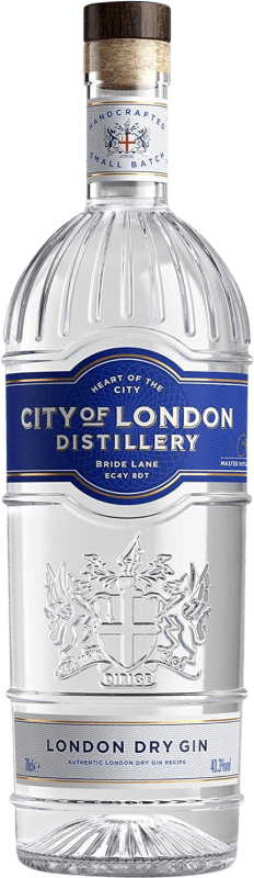 16,95 € Envío gratis | Ginebra Gin City of London Authentic Reino Unido 70 cl