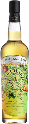 69,95 € Spedizione Gratuita | Whisky Blended Compass Box Orchard House Scozia Regno Unito Bottiglia 70 cl