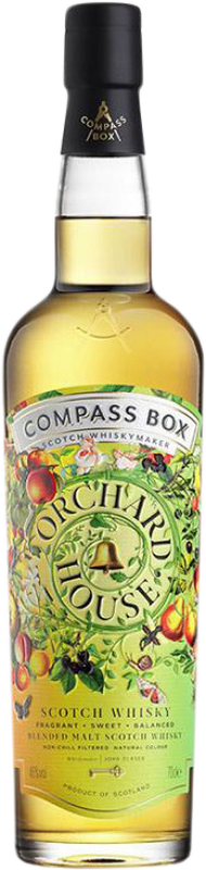 69,95 € 免费送货 | 威士忌混合 Compass Box Orchard House 苏格兰 英国 瓶子 70 cl