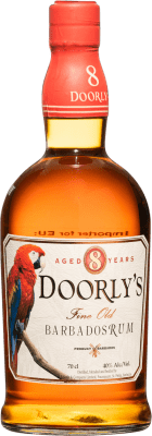 46,95 € Spedizione Gratuita | Rum Doorly's Fine Old Barbados Rum Barbados 8 Anni Bottiglia 70 cl