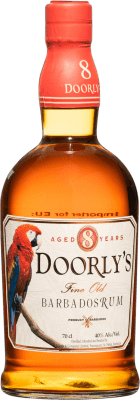 53,95 € Spedizione Gratuita | Rum Doorly's Barbados Old — Vecchio Barbados 8 Anni 70 cl