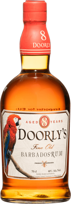 53,95 € Spedizione Gratuita | Rum Doorly's Barbados Old — Vecchio Barbados 8 Anni 70 cl