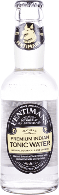 6,95 € Kostenloser Versand | 4 Einheiten Box Getränke und Mixer Fentimans Indian Tonic Water Kleine Flasche 20 cl