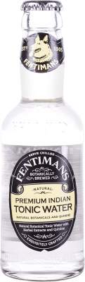 6,95 € 免费送货 | 盒装4个 碳酸饮料 Fentimans Indian — 印度 英国 小瓶装 20 cl Herbal — 草本, Quinina — 奎宁