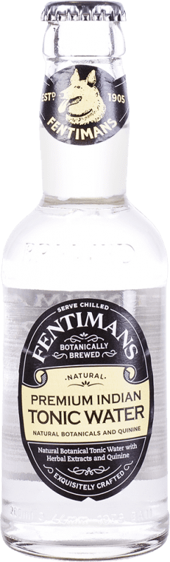 5,95 € Free Shipping | 4 units box Soft Drinks & Mixers Fentimans Indian Tonic Water Small Bottle 20 cl