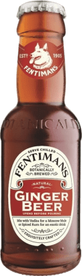 5,95 € Free Shipping | 4 units box Soft Drinks & Mixers Fentimans Ginger Beer Small Bottle 20 cl