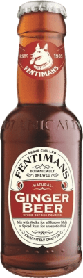 6,95 € 免费送货 | 盒装4个 碳酸饮料 Fentimans 英国 小瓶装 20 cl Ginger Beer — 姜汁啤酒