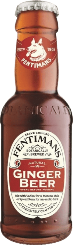 6,95 € 送料無料 | 4個入りボックス ソフトドリンク Fentimans イギリス 小瓶 20 cl Ginger Beer — ジンジャービア