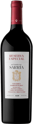 42,95 € Free Shipping | Red wine Señorío de Sarría Especial Reserve D.O. Navarra Navarre Spain Cabernet Sauvignon, Graciano Bottle 75 cl