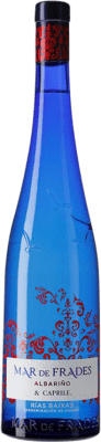19,95 € Envío gratis | Vino Blanco Mar de Frades Caprile Edición Limitada D.O. Rías Baixas Galicia España Albariño Botella 75 cl