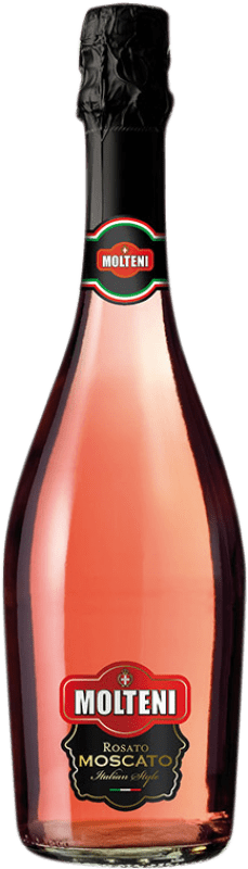 10,95 € Free Shipping | Rosé Wine Molteni D.O.C.G. Moscato d'Asti Italy Moscato — Muscat Bottle 75 cl