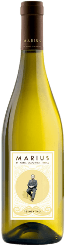 10,95 € 免费送货 | 白酒 Michel Chapoutier Marius Blanc I.G.P. Vin de Pays d'Oc 朗格多克 - 鲁西荣 法国 Vermentino 瓶子 75 cl