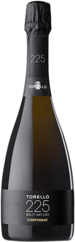 24,95 € Free Shipping | White Wine Torelló 225 Brut Nature Grand Reserve — Long Barrel-Aged Corpinnat Catalonia Spain Macabeo, Xarel·lo, Parellada Eco — Organic Bottle 75 cl