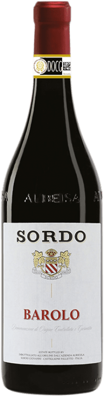 29,95 € Бесплатная доставка | Красное вино Sordo D.O.C.G. Barolo Италия Nebbiolo — Неббиоло 75 cl