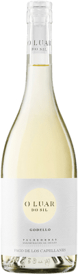 17,95 € Free Shipping | White wine Pago de los Capellanes O Luar do Sil D.O. Valdeorras Galicia Spain Godello Bottle 75 cl