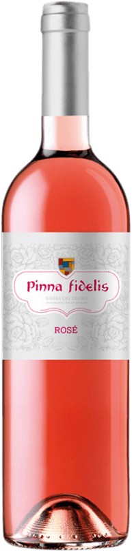 7,95 € Spedizione Gratuita | Vino Rosato Pinna Fidelis D.O. Ribera del Duero Castilla y León Spagna Tempranillo 75 cl
