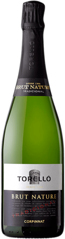 48,95 € Free Shipping | White sparkling Torelló Tradicional Brut Nature Spain Macabeo, Xarel·lo, Parellada Magnum Bottle 1,5 L