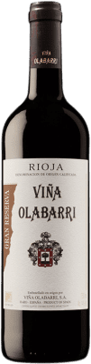 19,95 € Бесплатная доставка | Красное вино Olabarri Гранд Резерв D.O.Ca. Rioja Ла-Риоха Испания Tempranillo, Graciano, Mazuelo бутылка 75 cl