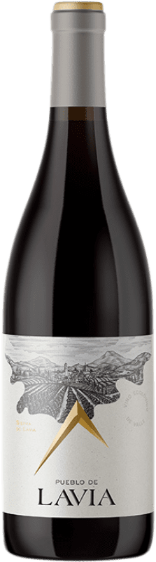 15,95 € Free Shipping | Red Wine Lavia Pueblo de Lavia D.O. Bullas Region of Murcia Spain Monastrell Eco Organic Bottle 75 cl