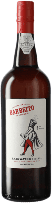 16,95 € Envío gratis | Vino generoso Barbeito Rainwater Medium Dry Reserva I.G. Madeira Madeira Portugal Verdejo, Tinta Negra 5 Años Botella 75 cl