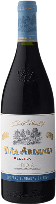 68,95 € Бесплатная доставка | Красное вино Rioja Alta Viña Ardanza Резерв D.O.Ca. Rioja Ла-Риоха Испания Tempranillo, Grenache бутылка Магнум 1,5 L