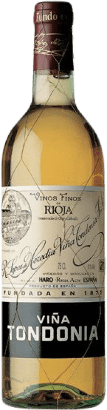 212,95 € Envoi gratuit | Vin Blanc López de Heredia Viña Tondonia Réserve D.O.Ca. Rioja La Rioja Espagne Malvasía — Malvoisie, Macabeo — Macabeu Bouteille 75 cl