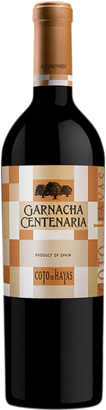 11,95 € 免费送货 | 红酒 Bodegas Aragonesas Coto de Hayas Centenaria 岁 D.O. Campo de Borja 阿拉贡 西班牙 Grenache 瓶子 75 cl