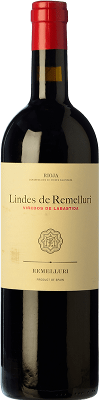 47,95 € Бесплатная доставка | Красное вино Ntra. Sra. de Remelluri Lindes Viñedos de Labastida Crianza — Крианса D.O.Ca. Rioja Ла-Риоха Испания Tempranillo — Темпранильо, Garnacha — Гренаш, Graciano — Грасиано Бутылка Магнум 1,5 L