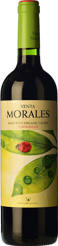 4,95 € Бесплатная доставка | Красное вино Volver Venta Morales молодое D.O. La Mancha Castilla la Mancha y Madrid Испания Tempranillo — Темпранильо Organic — Органический Бутылка 75 cl