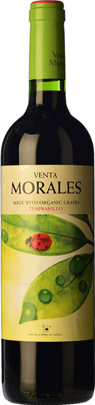 4,95 € Envío gratis | Vino tinto Volver Venta Morales Orgánico Joven D.O. La Mancha Castilla la Mancha y Madrid España Tempranillo Botella 75 cl