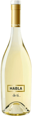 28,95 € Envio grátis | Vinho branco Habla de Ti Jovem Andalucía y Extremadura Espanha Sauvignon Branca Garrafa Magnum 1,5 L