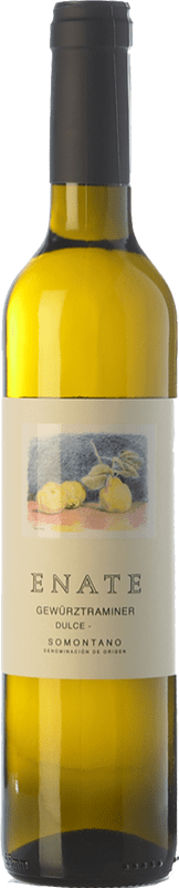 17,95 € Spedizione Gratuita | Vino dolce Enate D.O. Somontano Aragona Spagna Gewürztraminer Bottiglia Medium 50 cl
