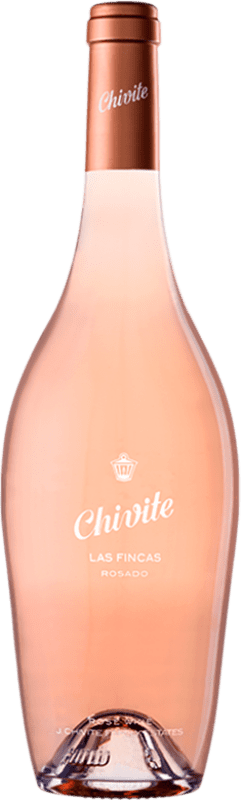 15,95 € Free Shipping | Rosé wine Chivite Las Fincas Young D.O. Navarra Navarre Spain Tempranillo, Grenache Bottle 75 cl