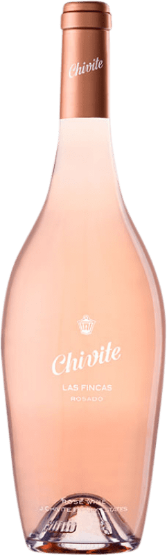 13,95 € Envío gratis | Vino rosado Chivite Las Fincas Joven D.O. Navarra Navarra España Tempranillo, Garnacha Botella 75 cl