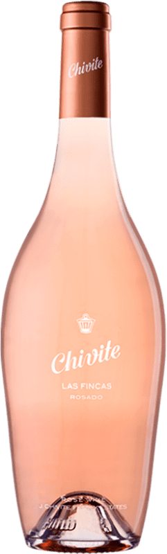 13,95 € Kostenloser Versand | Rosé-Wein Chivite Las Fincas Jung D.O. Navarra Navarra Spanien Tempranillo, Grenache Flasche 75 cl