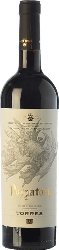 29,95 € Free Shipping | Red wine Torres Purgatori Crianza D.O. Costers del Segre Catalonia Spain Syrah, Grenache, Mazuelo, Carignan Bottle 75 cl