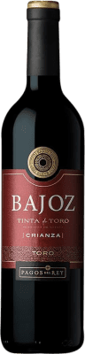 10,95 € Free Shipping | Red wine Pagos del Rey Bajoz Aged D.O. Toro Castilla y León Spain Tempranillo Bottle 75 cl